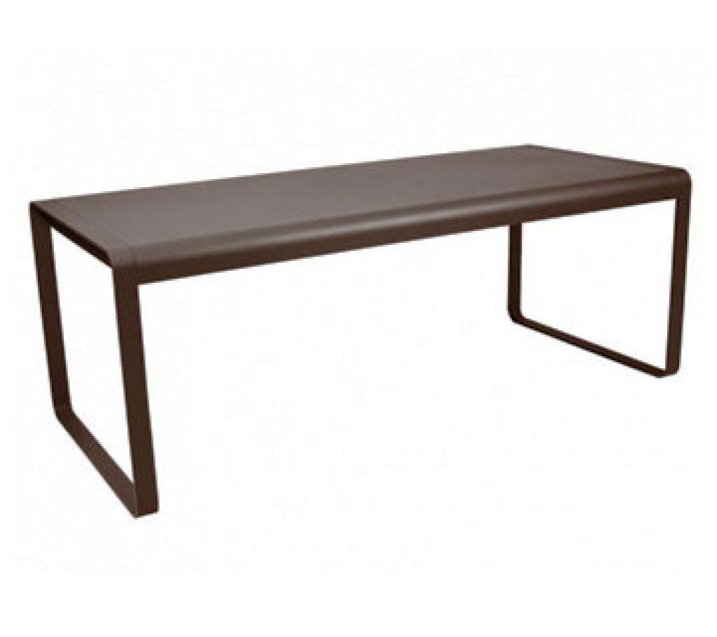 Fermob - BELLEVIE Tisch - 190 x 92 cm - 09 Rost - indoor