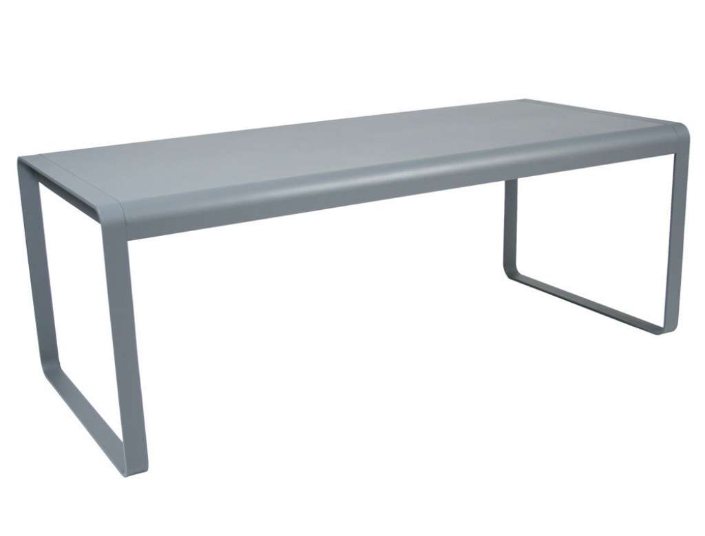 Fermob - BELLEVIE Tisch - 190 x 92 cm - 26 Gewittergrau - indoor