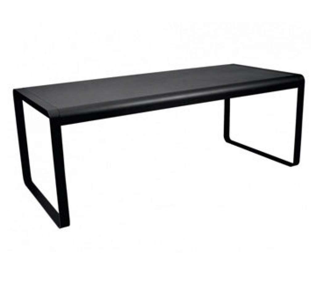 Fermob - BELLEVIE Tisch - 190 x 92 cm - 42 Lakritz - indoor