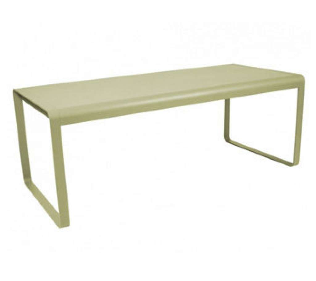 Fermob - BELLEVIE Tisch - 190 x 92 cm - 65 Lindgrün - indoor