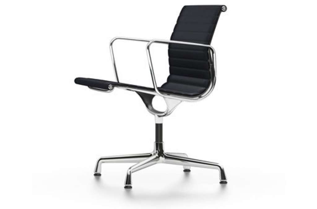 Vitra - Aluminium Chair - EA 108 - Hopsak - 66 nero - indoor