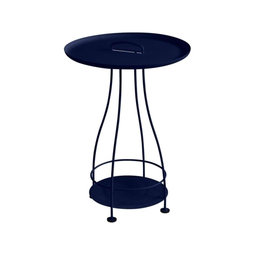 Fermob - HAPPY HOURS Beistelltisch - 92 abyssblau - indoor