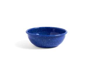 HAY - Enamel Schale - dusty blue - L - indoor