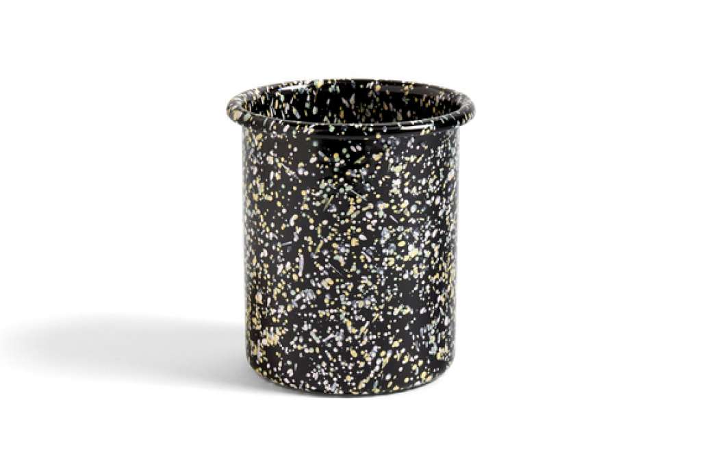 HAY - Enamel Utensilienhalter - black - indoor