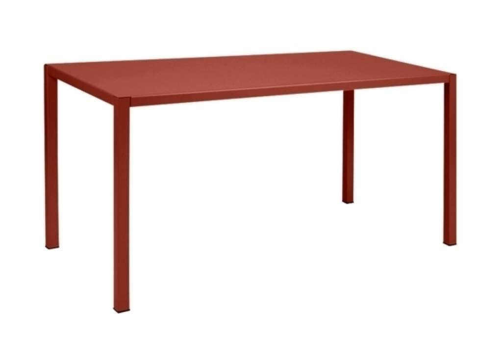 Fermob - Inside Out Tisch - 20 Ockerrot - 140 x 70 - outdoor
