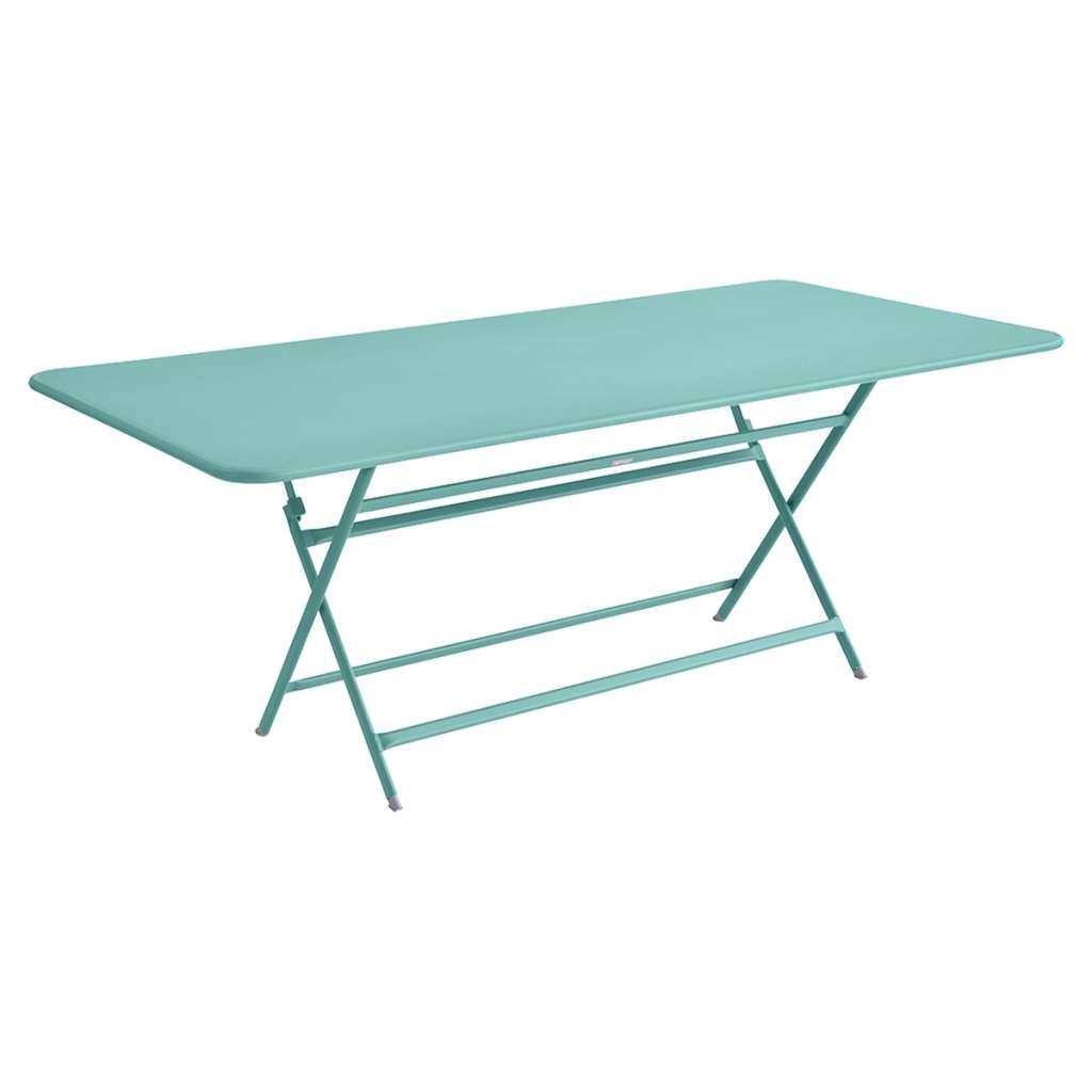 Fermob - CARACTÈRE Klapptisch - Lagunenblau 46 - 190 x 90 cm - outdoor