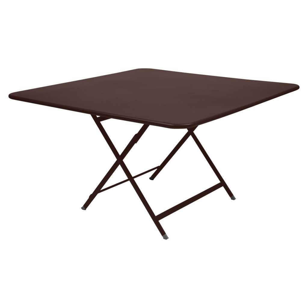Fermob - CARACTÈRE Klapptisch - Rost 09 - 128 x 128 cm - outdoor