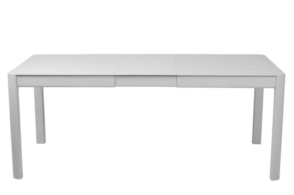 Fermob - Ribambelle Tisch mit 1 Einlegeplatte - Metallgrau 38 - outdoor