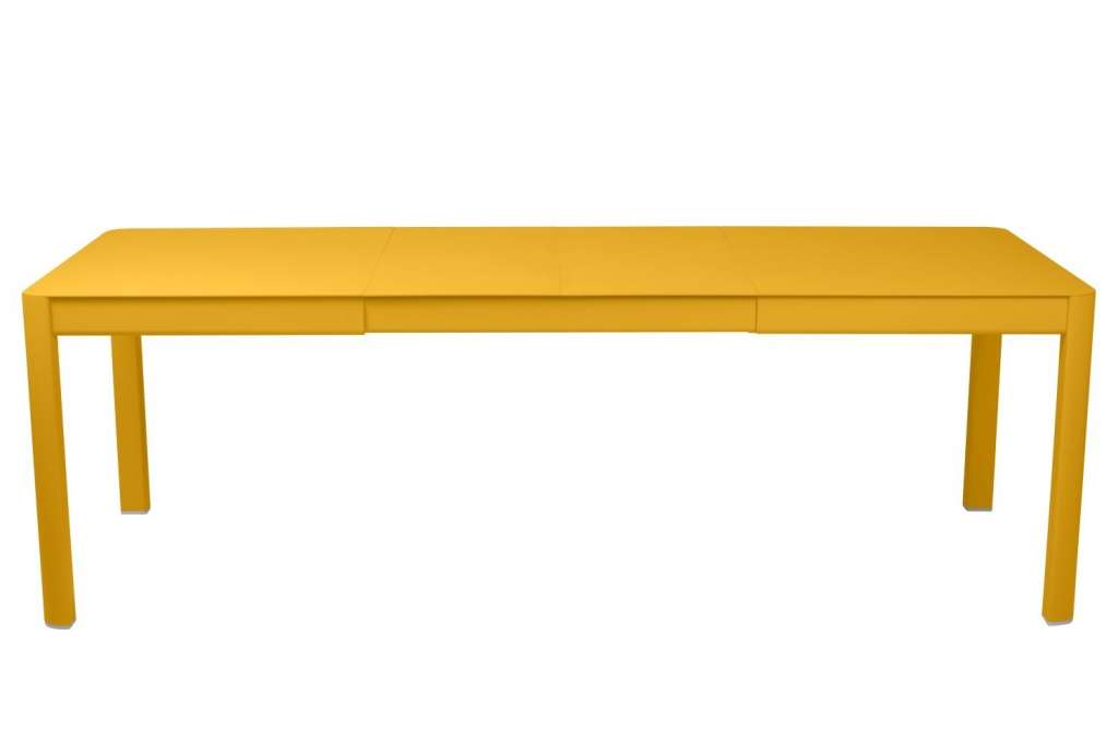 Fermob - Ribambelle Tisch mit 2 Einlegeplatte - Honig 73 - outdoor