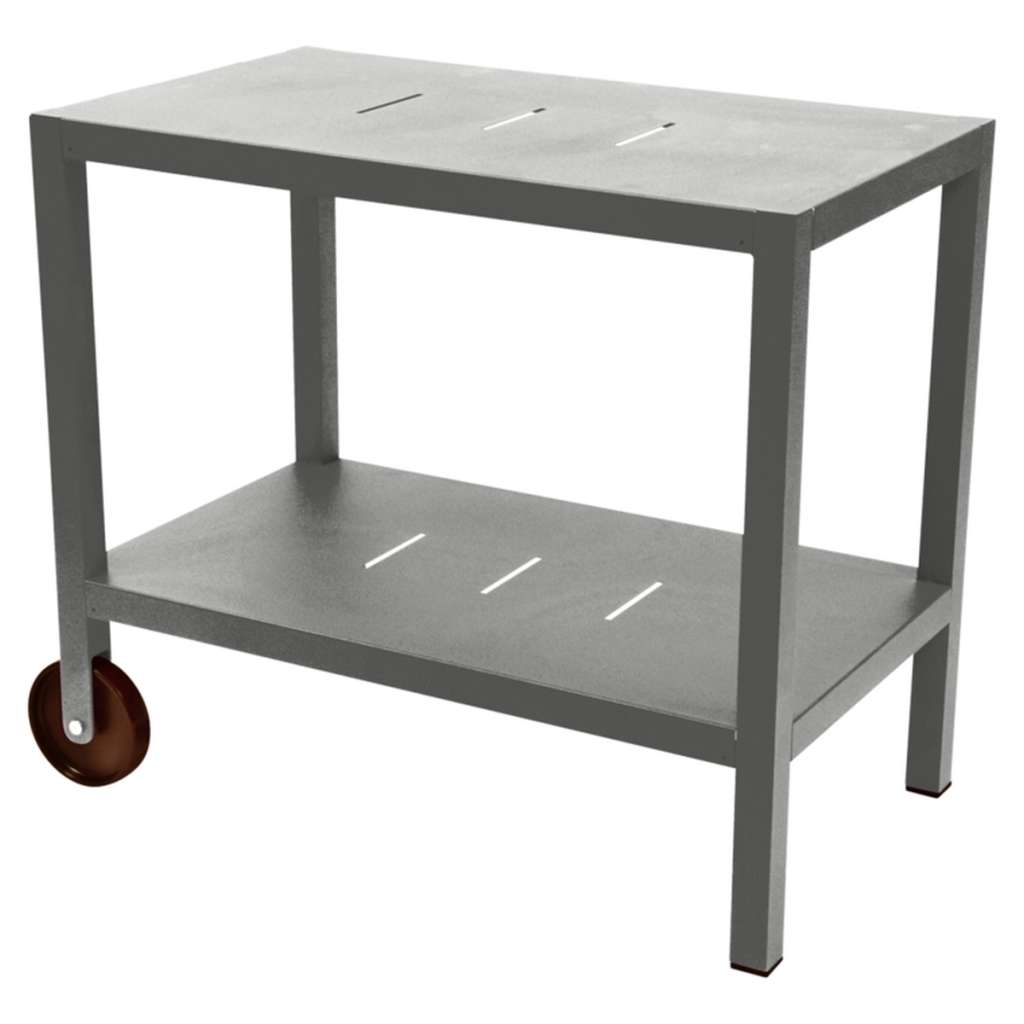 Fermob - Quiberon Beistelltisch - Metallgrau 38 - indoor