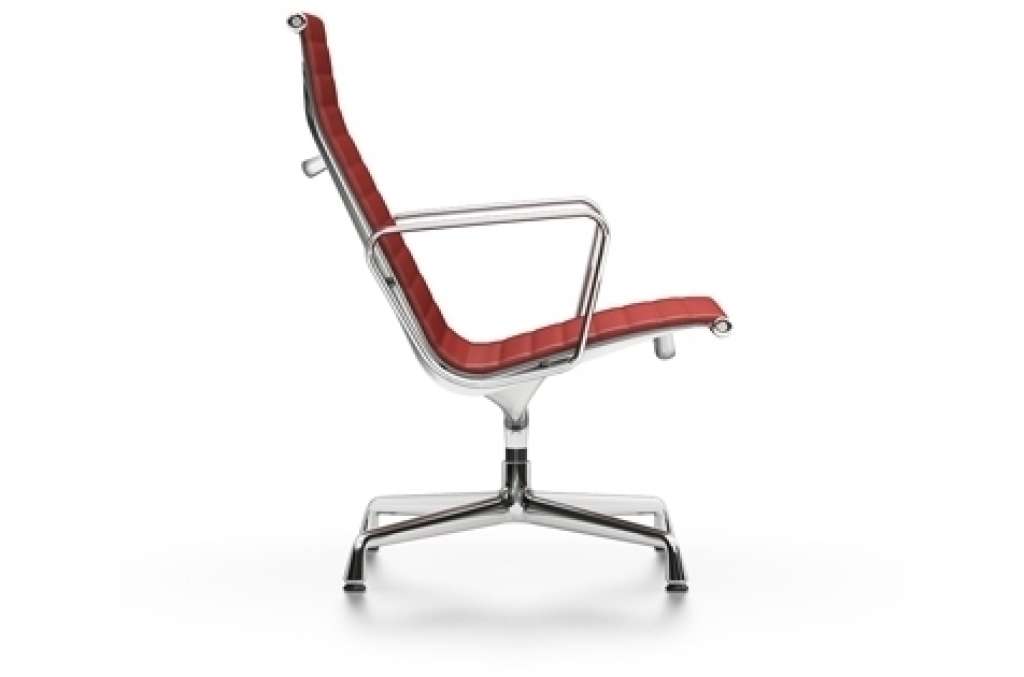 Vitra - Aluminium Chair - EA 116 - Hopsak - 96 rot/cognac - indoor