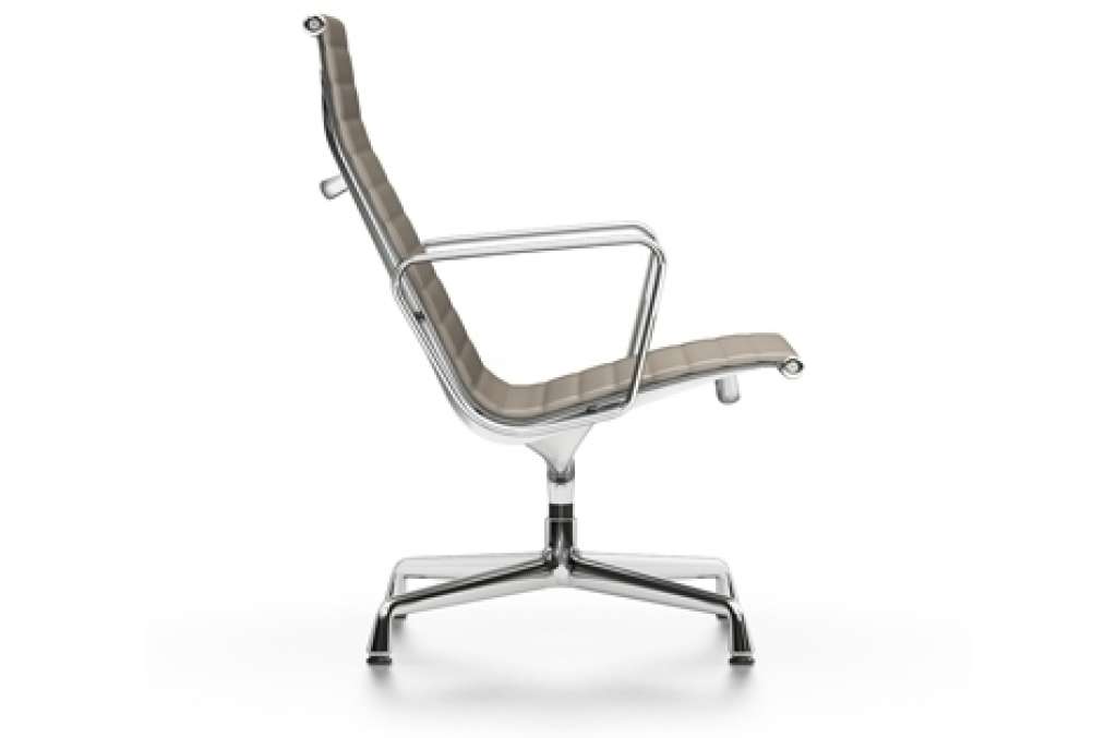 Vitra - Aluminium Chair - EA 116 - Vitra - Leder 71 sand - indoor