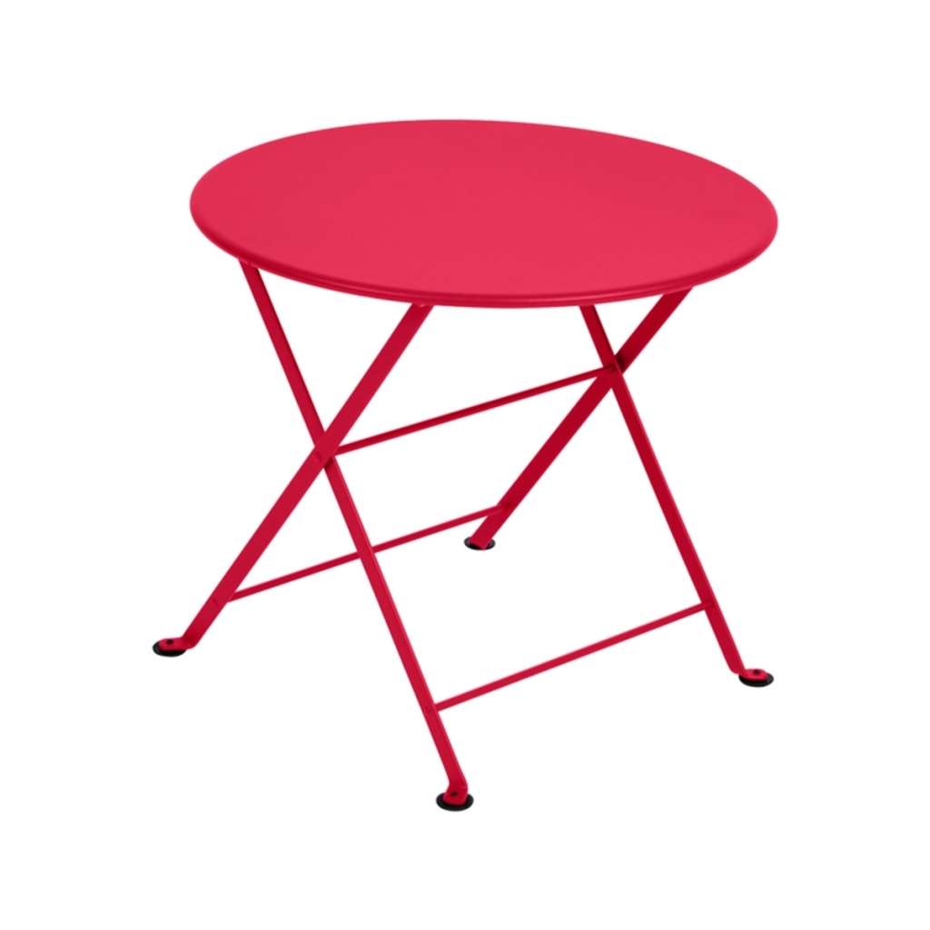 Fermob - Tom Pouce runder Beistelltisch - Rose Praline 93 - indoor