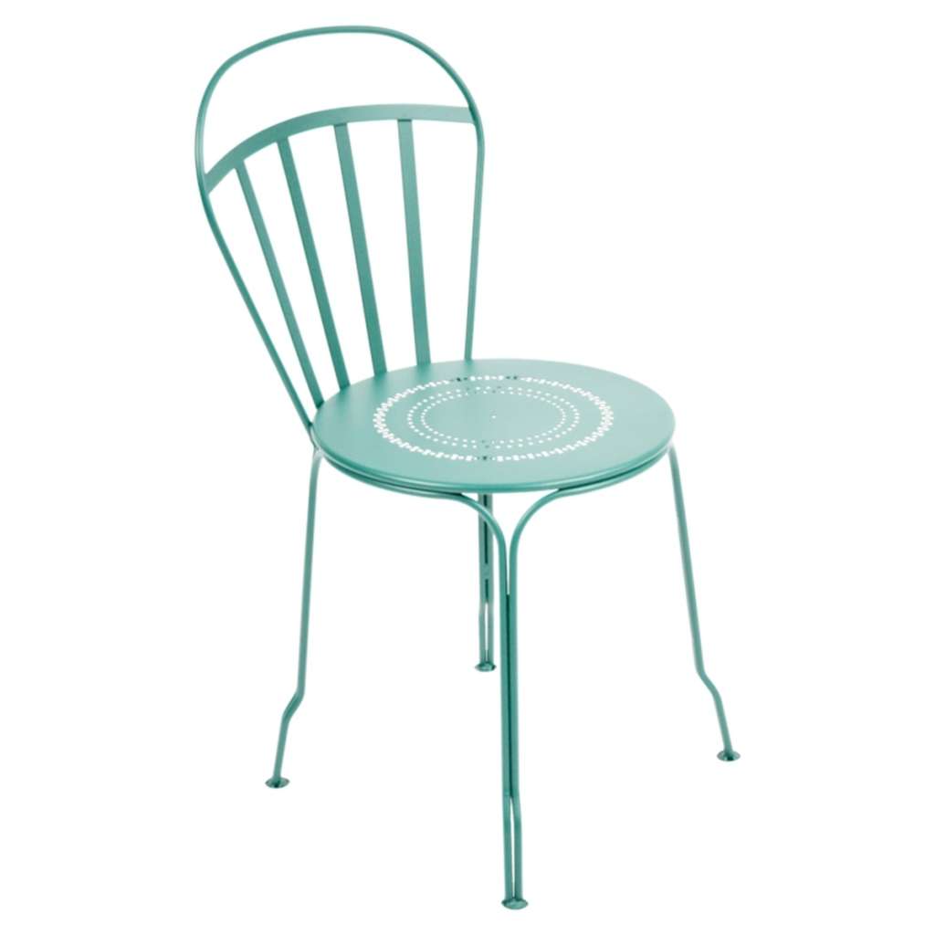 Fermob - Louvre Stuhl - 46 Lagunenblau - outdoor