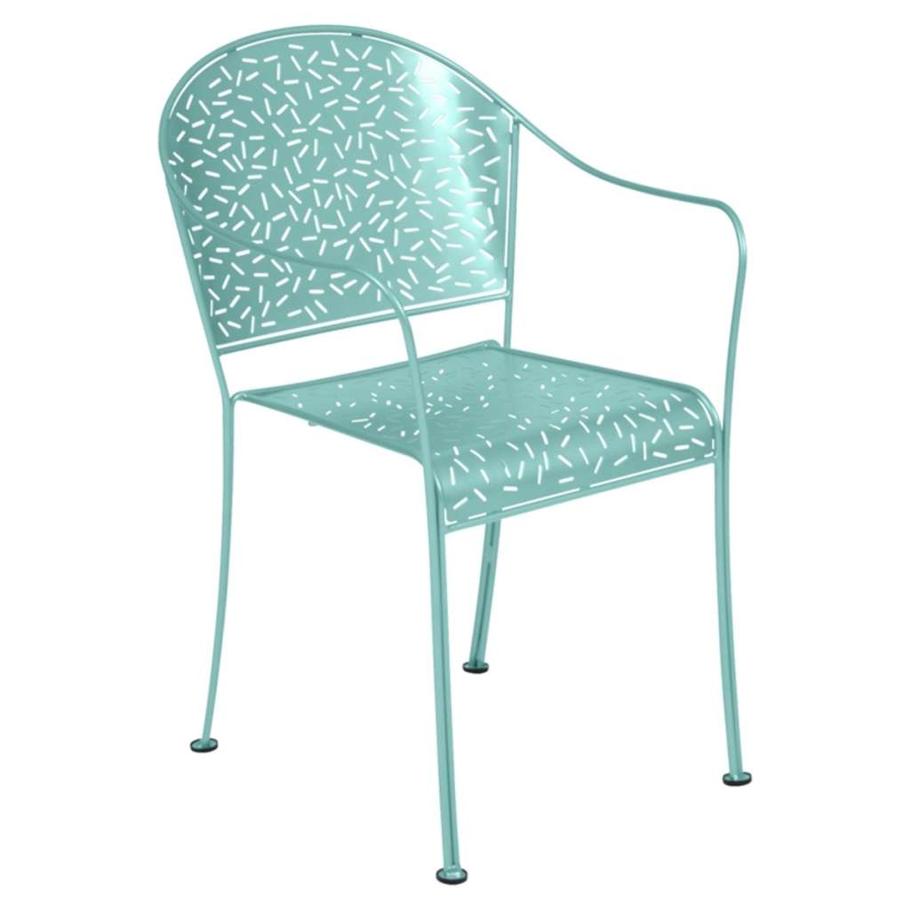 Fermob - Rendez-Vous Stuhl - 46 Lagunenblau - outdoor