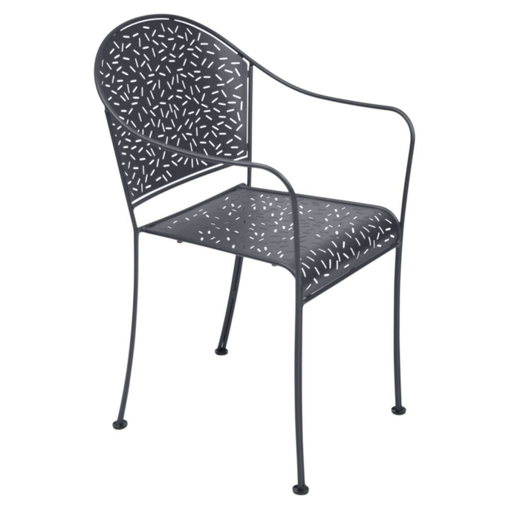 Fermob - Rendez-Vous Stuhl - 47 Anthrazit - outdoor