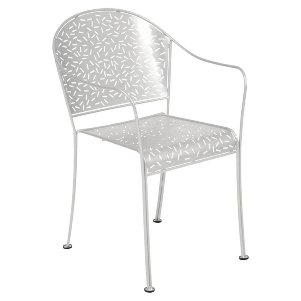 Fermob - Rendez-Vous Stuhl - 38 Metallgrau - outdoor