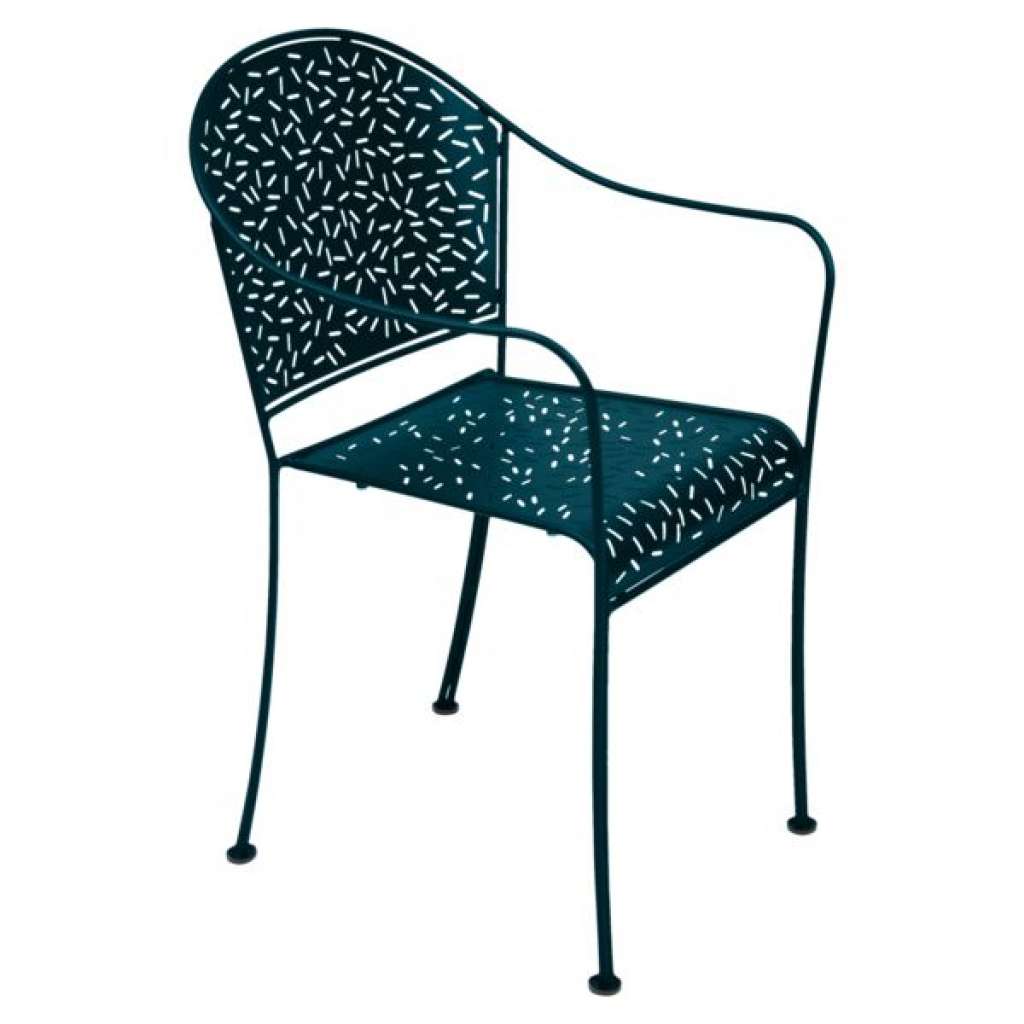 Fermob - Rendez-Vous Stuhl - 21 Acapulcoblau - outdoor