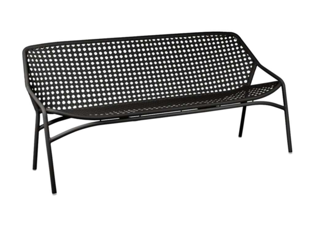 Fermob - CROISETTE Bank XL - 42 Lakritze - outdoor