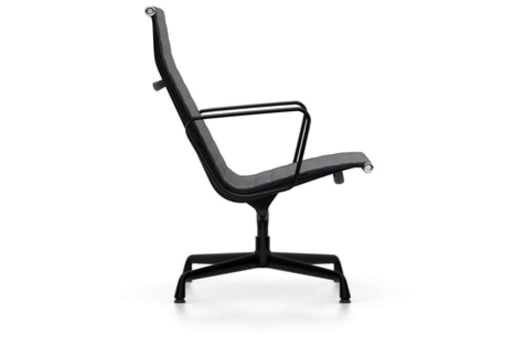 Vitra - Aluminium Chair - EA 116 - Vitra - Leder 66 nero - indoor