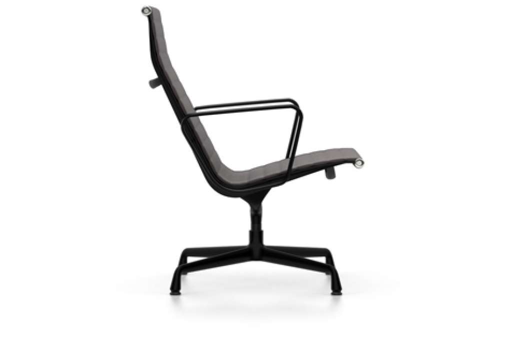Vitra - Aluminium Chair - EA 116 - Vitra - Leder 68 chocolate - indoor
