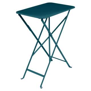 Fermob - BISTRO Klapptisch viereckig - 21 Acapulcoblau - 37 x 57 cm - indoor