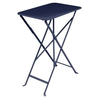 Fermob - BISTRO Klapptisch viereckig - 92 Abyssblau - 37 x 57 cm - indoor