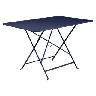 Fermob - BISTRO Klapptisch viereckig - 92 Abyssblau - 117 x 77 cm - indoor