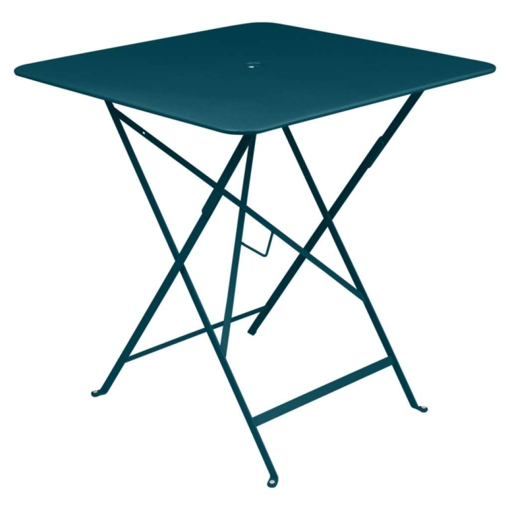Fermob - BISTRO Klapptisch quadratisch - 21 Acapulcoblau - 71x71 - outdoor
