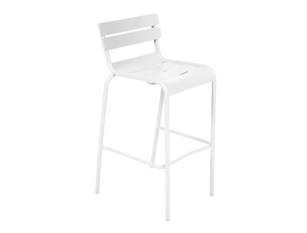 Fermob - LUXEMBOURG Barhocker - 01 Baumwollweiss matt - outdoor