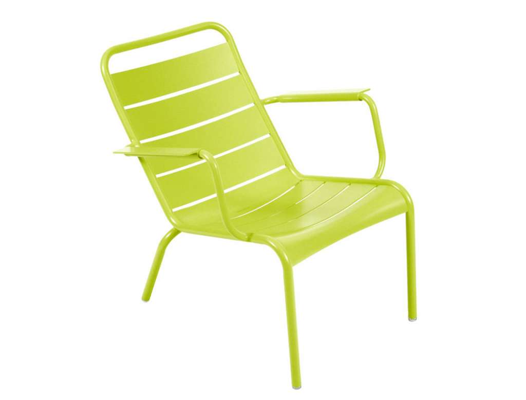 Fermob - LUXEMBOURG Niedriger Sessel - 29 Eisenkraut satiniert - outdoor