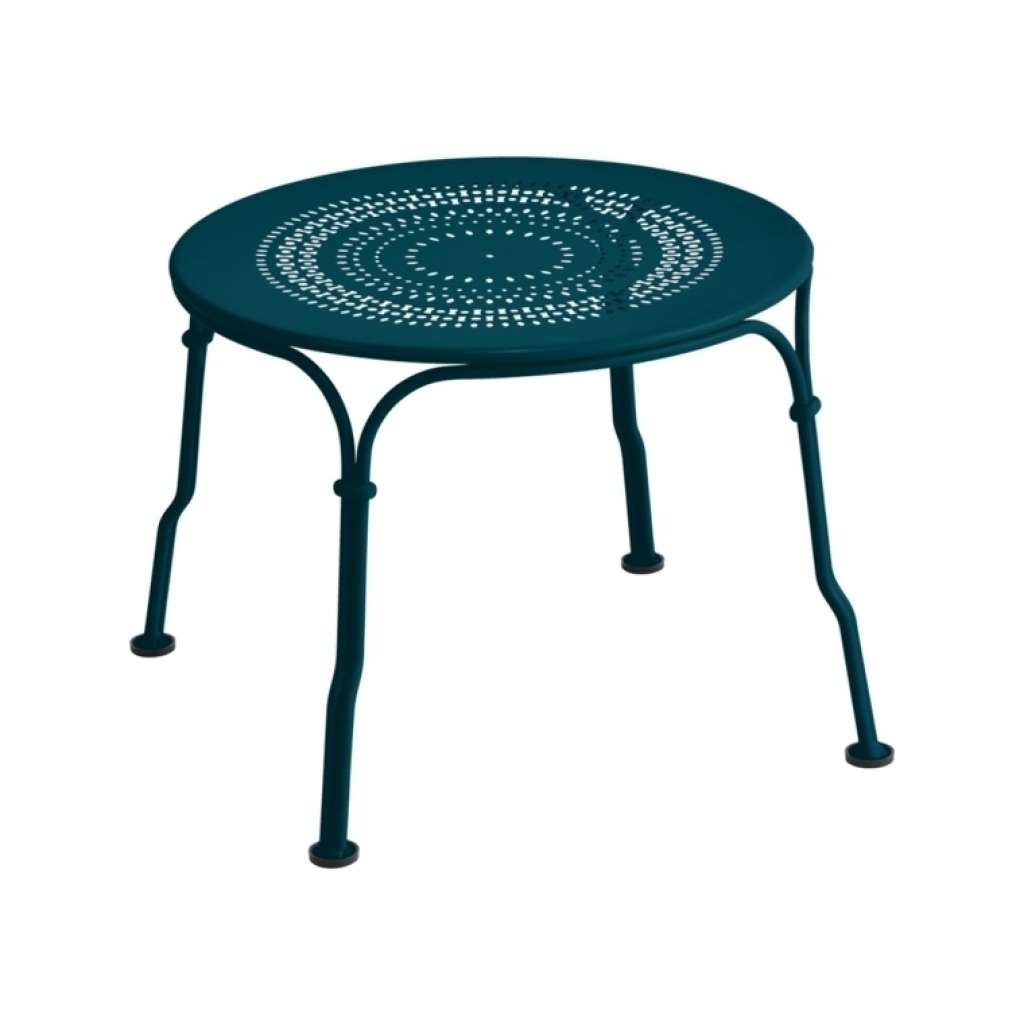 Fermob - 1900 Beistelltisch - 21 Acapulcoblau - indoor