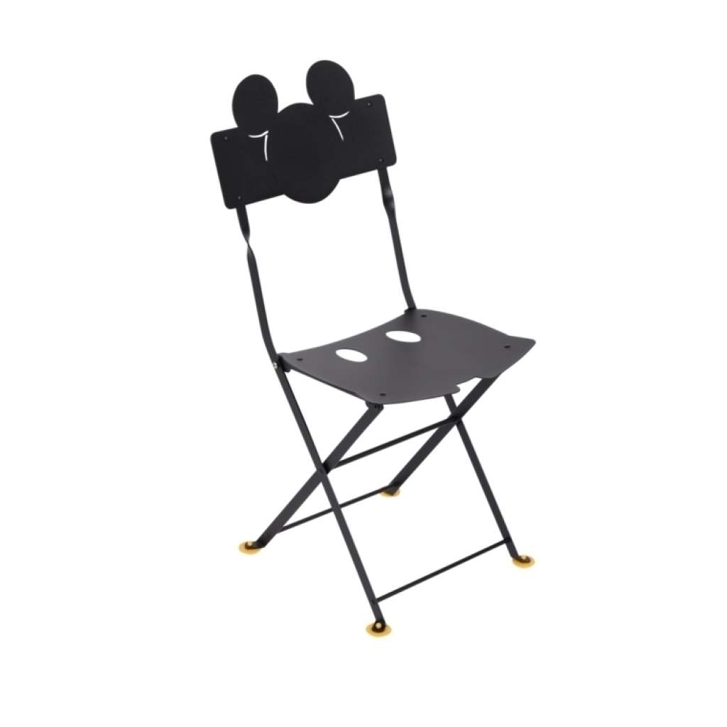 Fermob - Mickey Mouse© Bistro Stuhl Kids - 42 Lakritze - outdoor