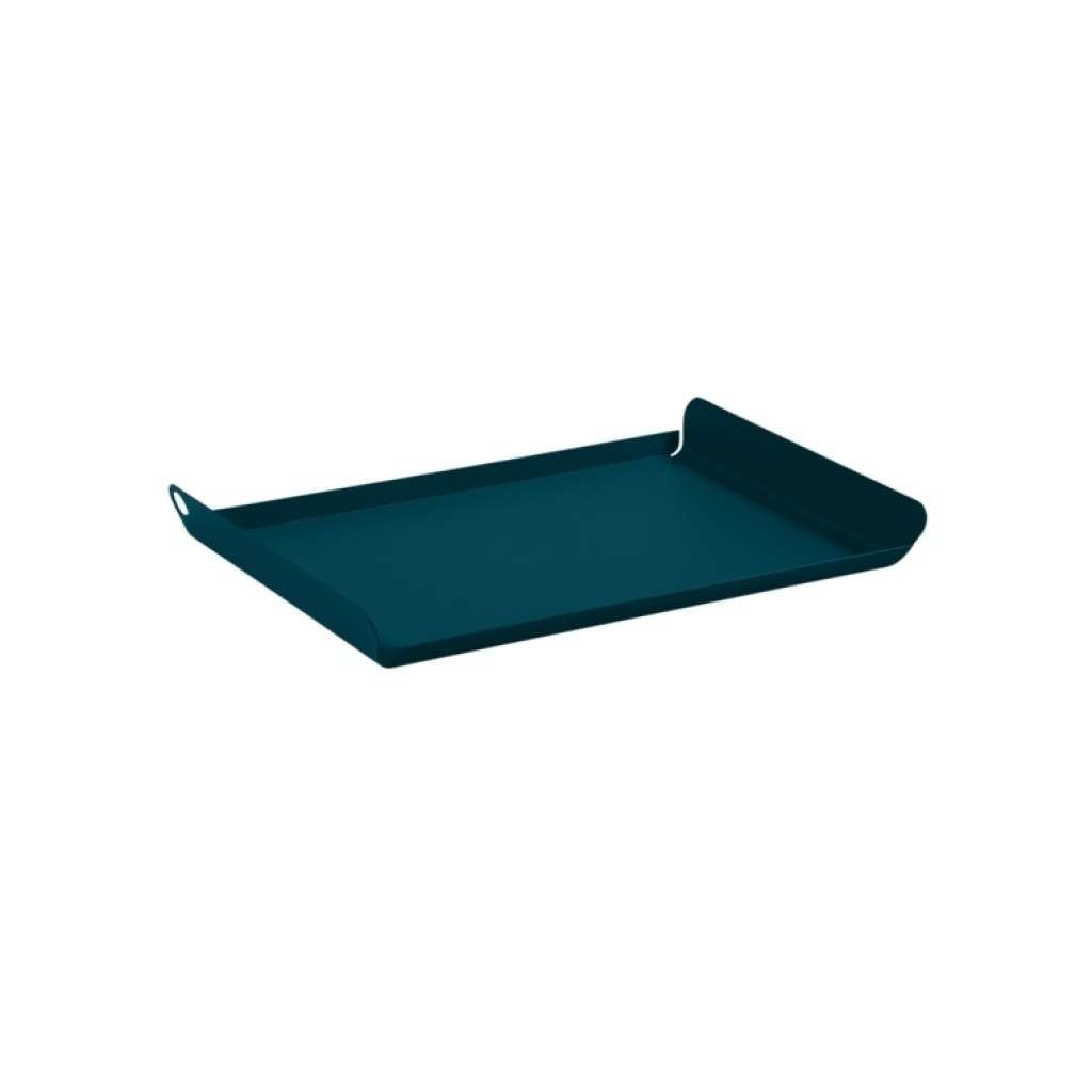 Fermob - ALTO kleines Tablett - 21 Acapulcoblau - indoor