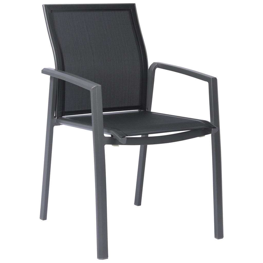 STAPELSESSEL Aluminium Anthrazit, Dunkelgrau