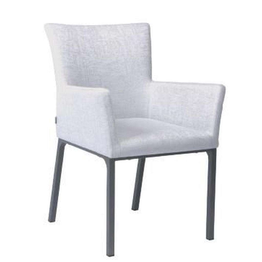 GARTENSESSEL Aluminium Anthrazit, Hellgrau