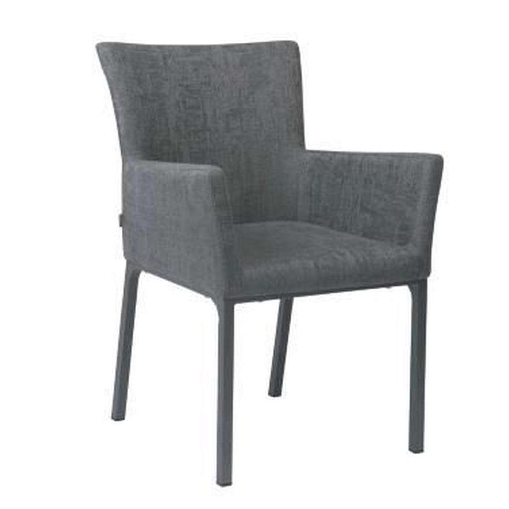 GARTENSESSEL Aluminium Anthrazit, Dunkelgrau