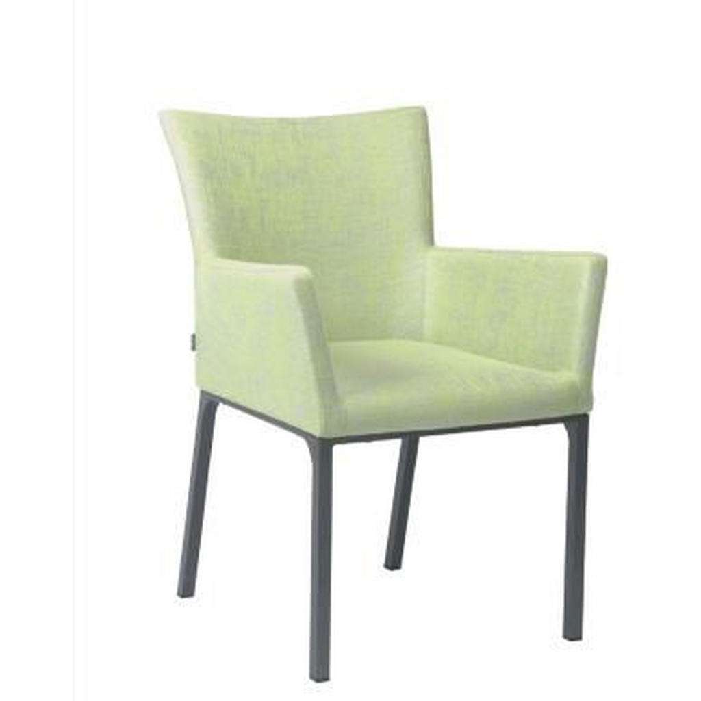 GARTENSESSEL Aluminium Anthrazit, Hellgrün