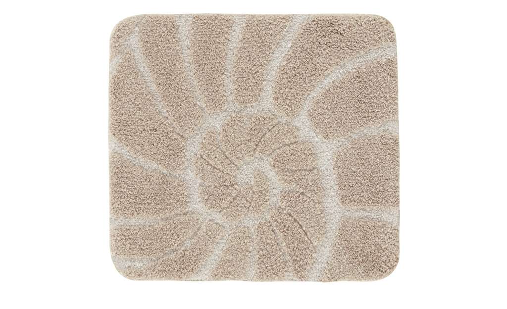 Kleine Wolke Badteppich  Muschel ¦ beige ¦ 100% Polyester ¦ Maße (cm): B: 50 H: 18 T: 12 Badtextilien und Zubehör > Badematten & Badvorleger - Höffner