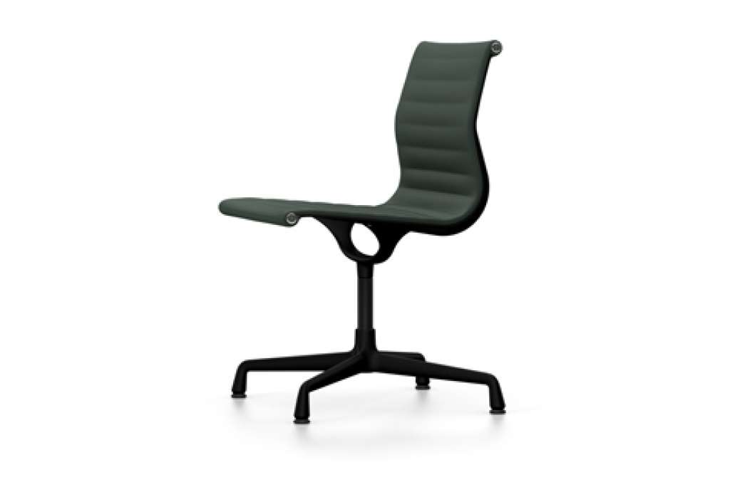 Vitra - Aluminium Chair - EA 101 - 73 petrol moorbraun - indoor