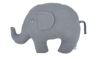 Kuscheltier  Little Elefant ¦ blau ¦ Füllung aus 100% Polyester, Bezug aus 100% Baumwolle (gehäkelt) ¦ Maße (cm): B: 44 H: 35 Baby > Baby Textilien > Baby Bettwaren - Höffner