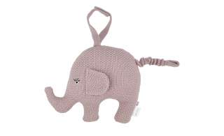 Spieluhr  Little Elefant ¦ rosa/pink ¦ Füllung aus 100% Polyester, Bezug aus 100% Baumwolle (gehäkelt) ¦ Maße (cm): B: 20 H: 16 Baby > Spielen > Lernspielzeug - Höffner