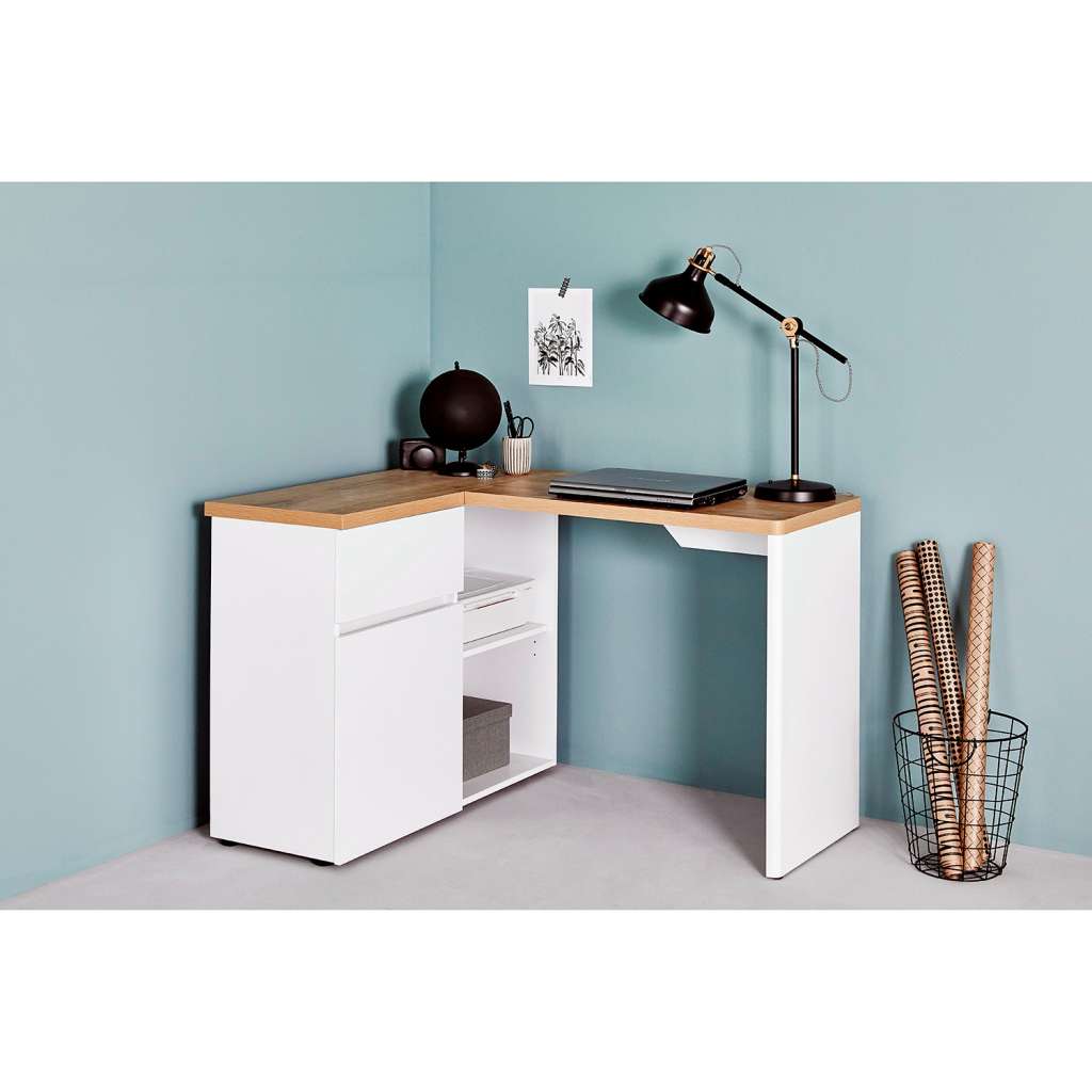 home24 Eckschreibtisch Cu-Libre