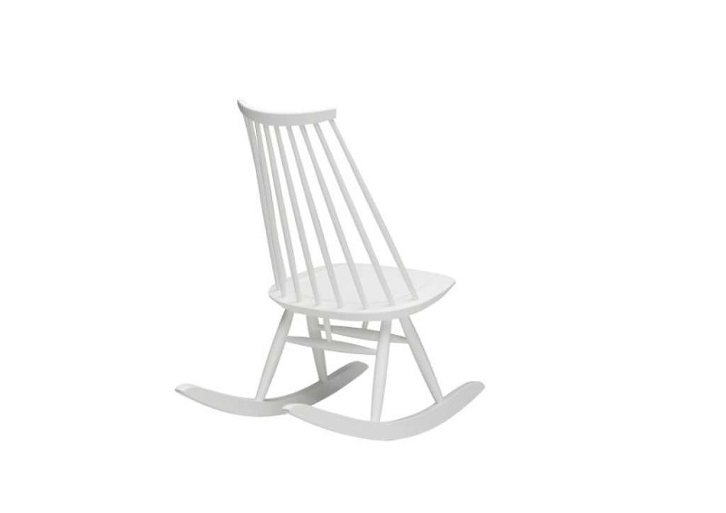 Artek - Mademoiselle Schaukelstuhl - weiß - indoor