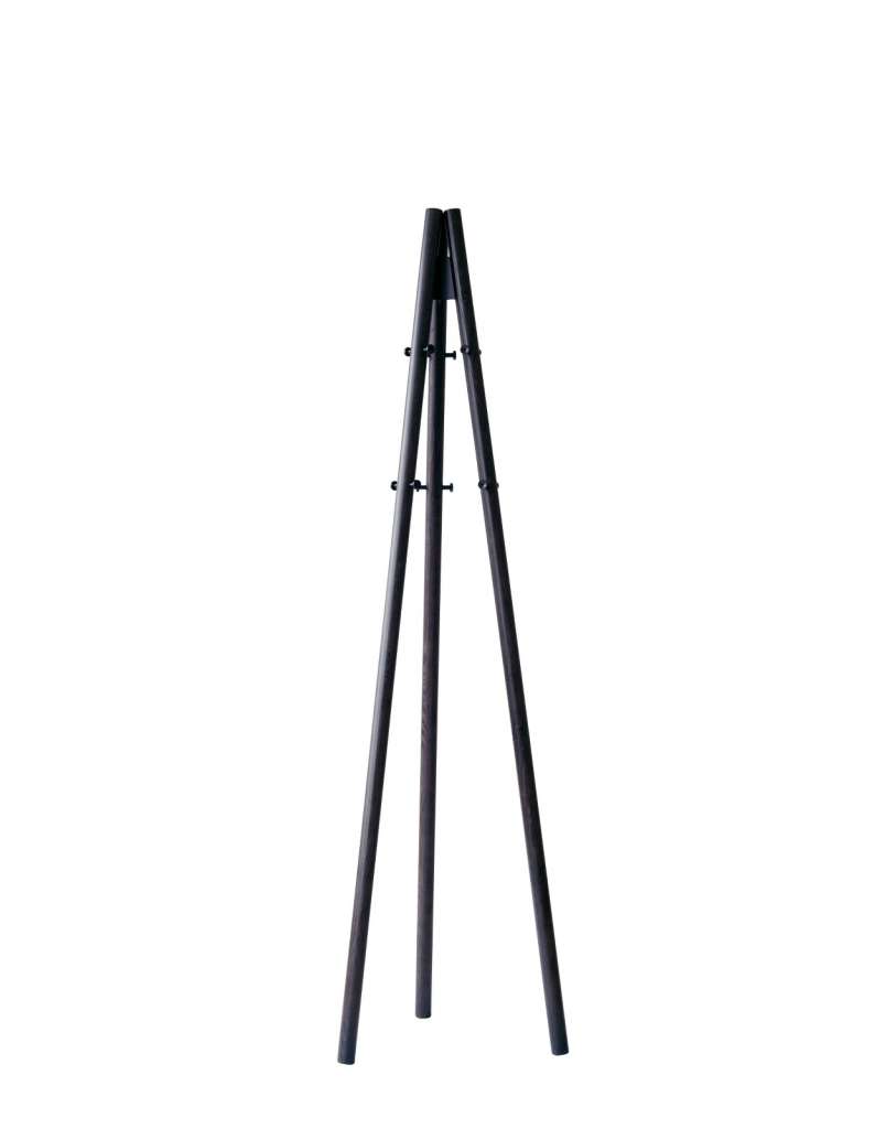 Artek - Kiila Kleiderständer - Esche schwarz lackiert - indoor
