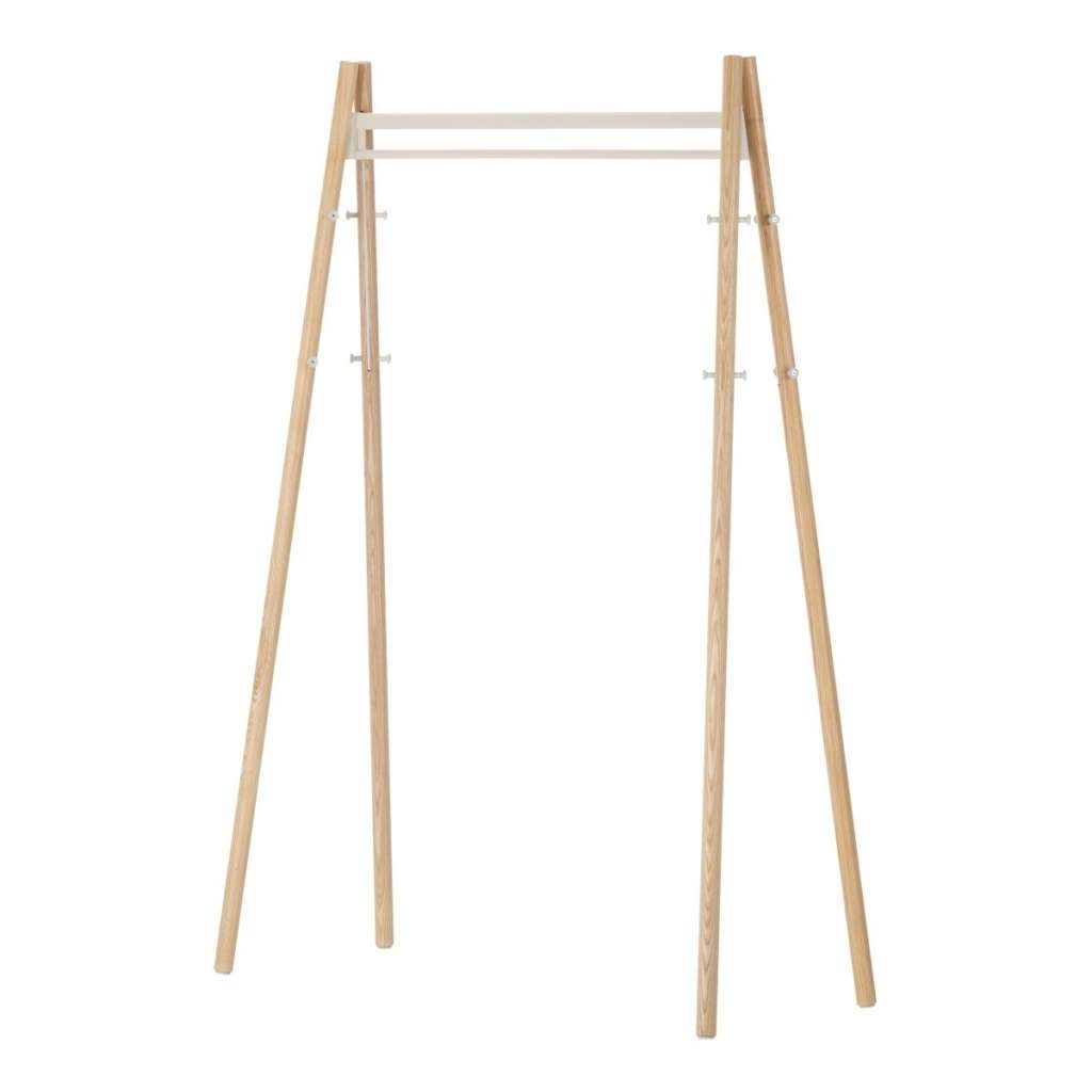 Artek - Kiila Garderobe - Esche klar lackiert/weiß - indoor