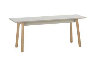 Artek - Kiila Bank - Esche klar lackiert/weiß - indoor