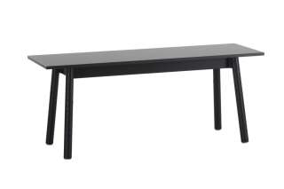 Artek - Kiila Bank - Esche schwarz lackiert - indoor