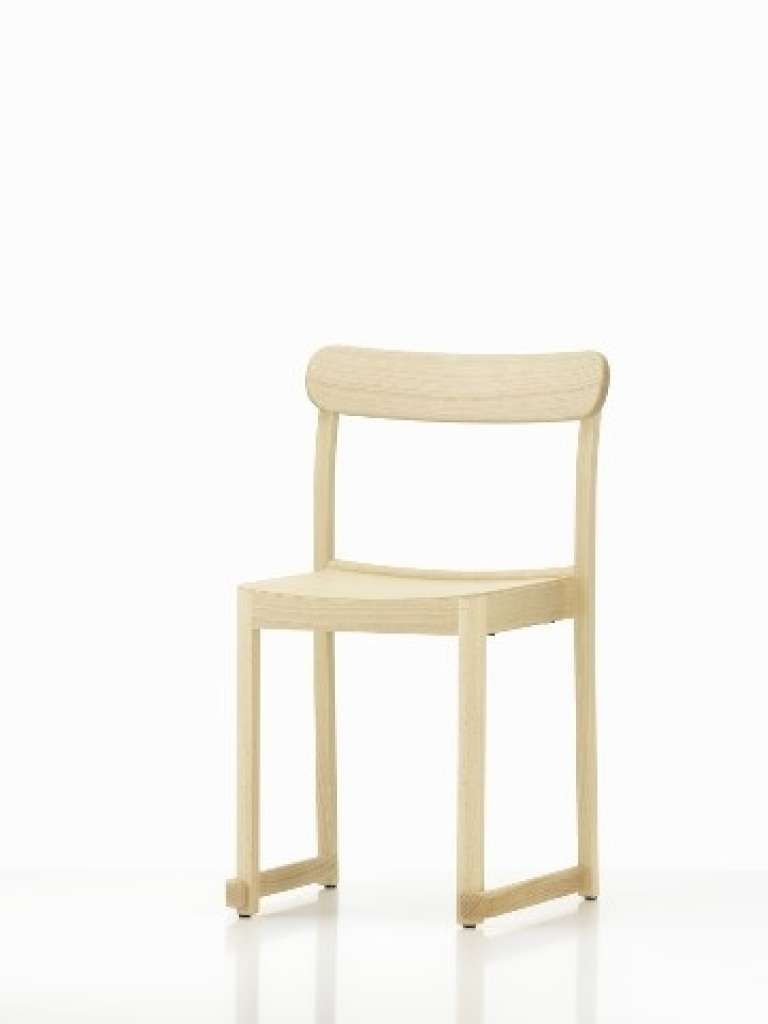 Artek - Atelier Stuhl - Buche natur, klar lackiert - indoor