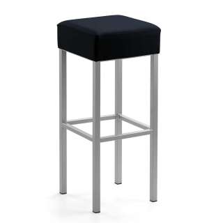 Kunstleder Barhocker in Schwarz Made in Germany